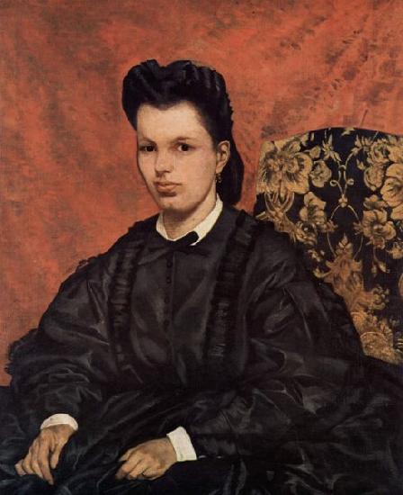  Portrat der ersten Ehefrau des Kunstlers